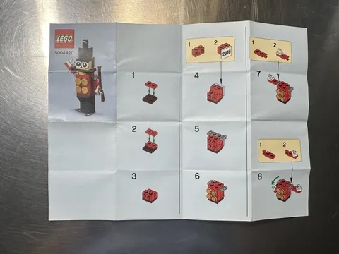 2016 LEGO 5004420 Manual Booklet Used Condition