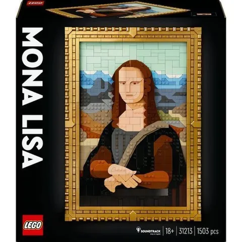 LEGO Art 31213 Mona Lisa Wall Display Building Set New Sealed