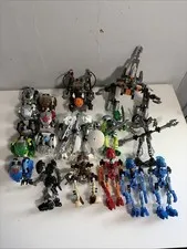 Vintage Retired Complete Lego Bionicle Lot Of 19 2001-2003
