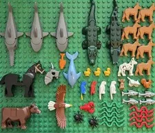 LEGO Huge Lot Of LEGO Animals (Everything Pictiured) Great Condition