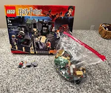 LEGO Harry Potter Graveyard Duel 4766 Vintage 90% Complete Set w/ Box & figs