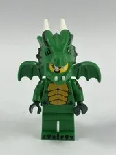 LEGO Green Dragon Girl Minifigure Series 23 Collectible Costume 71034