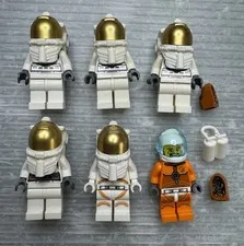 LEGO City 60226 60078 Space Shuttle Astronaut MINIFIGURE LOT/6 mars male female