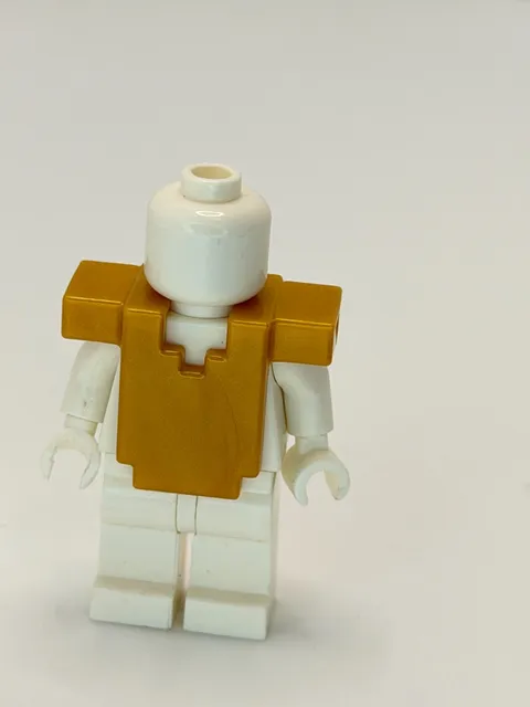 Lego Minifigure Minecraft Minifigure Armor Breastplate Pearl Gold 19723