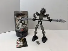 Lego Bionicle: Rahkshi - Vorahk Set #8591 - 100% Complete W/ Canister  No Manual
