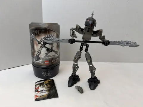 Lego Bionicle: Rahkshi - Vorahk Set #8591 - 100% Complete W/ Canister  No Manual