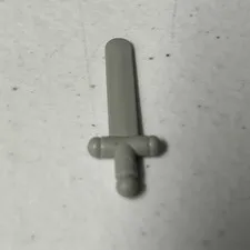 LEGO Old Dk Gray Sword Short Weapon Minifigure-Not Polished Version Castle #3847
