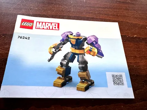 LEGO Marvel Thanos Mech Armor 76242, Avengers  - Instruction Manual ONLY
