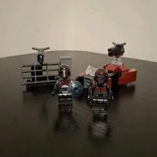 LEGO Star Wars Mandalorian Battle Pack 75267 Minifigures Speeder Accessories