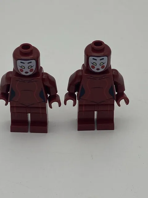LEGO Batman Movie Kabuki Twins sh316 Minifigures (Lot of 2)