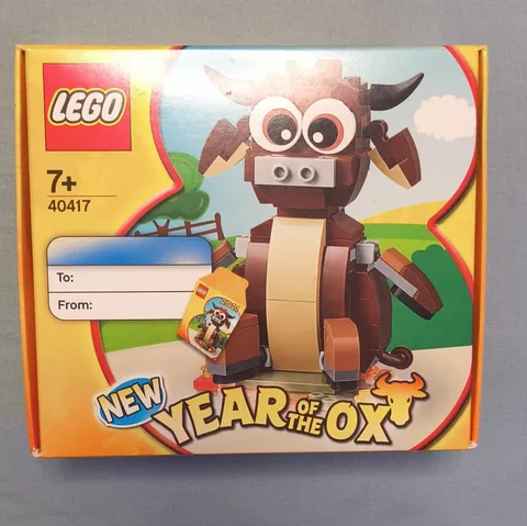 LEGO 40417 New Year of the Ox Complete Set 285pcs 2021 Special Edition 7+