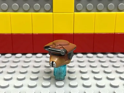LEGO Star Wars Princess Leia Minifigure Head Part Disguise Booshi 9516