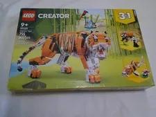 LEGO Creator 3-in-1 Majestic Tiger (31129) BRAND NEW Mint in Box