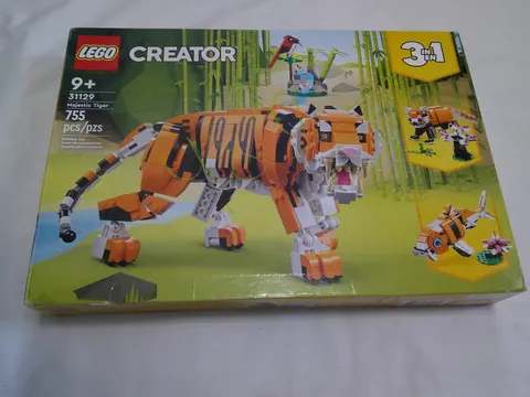 LEGO Creator 3-in-1 Majestic Tiger (31129) BRAND NEW Mint in Box