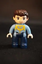 Duplo Figure - Prince Charming - Minifig Number: [47394PB241] - Set: [10855-1]