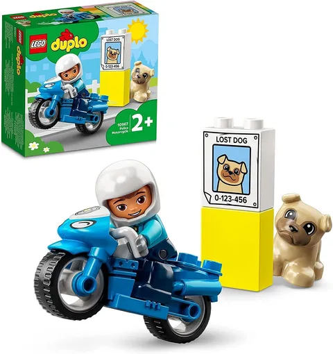 LEGO DUPLO Town Rescue Police Motorcycle Set 10967