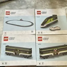 LEGO City 60337 Instruction Manual Booklet Lot Illustrated English