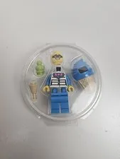 Lego Blue Ice Cream Crook City Minifigure New Icecream Mini Fig Robber With Suit