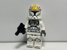 LEGO Star Wars Clone Trooper Pilot Minifigure SW1425 From V19