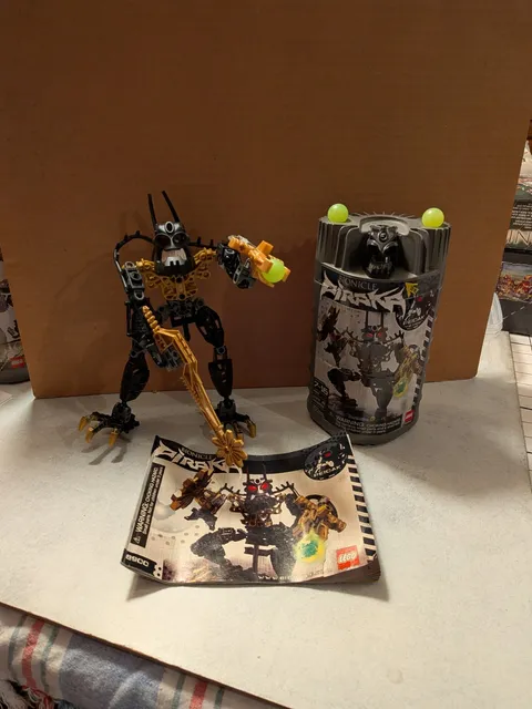 Lego Bionicle Piraka Reidak The Tracer 8900 With Canister 2006 Voya Nui