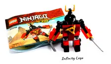 LEGO Ninjago Legacy Sam-X Set 30533 with Polybag & Instructions (over 50pc)