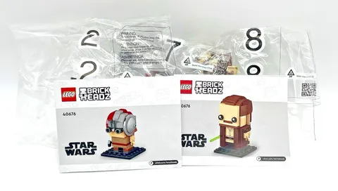 LEGO BrickHeadz Star Wars 40676 Phantom Menace Anakin & Qui-Gon Jinn Only New