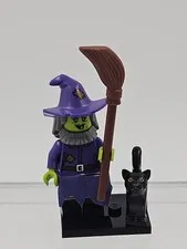 Lego Monsters Series 14 Wacky Witch Minifigure + Broom 71010 Collectible