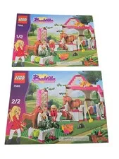 LEGO 7585 Belville Stables Instruction Manuals Booklet ONLY