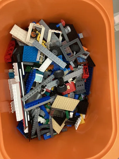 6.5 lbs Bulk LEGO Bricks Blocks Parts Pieces Lot