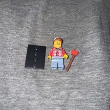 Lego 8805-8 Series 5 Lumberjack CHECK SHIRT (col072) MINI FIGURE 2011 RETIRED