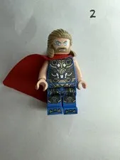 LEGO THOR LOVE AND THUNDER SUPER HERO MINIFIGURE BLUE SUIT