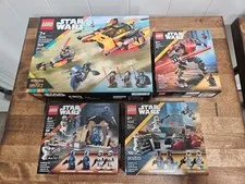 LEGO Star Wars Lot 75414 75373 75449 75411 MISB