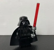 LEGO Star Wars Darth Vader Minifigure - No Pupils, Old Helmet 2008 (8017, 10188)