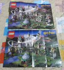Pair of Lego Harry Potter Posters # 4170451 Collectible Small Pamphlet Inserts