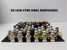 LEGO Star Wars Minifigure Lot of 80 Clone Troopers Mandalorian Imperial SW1319