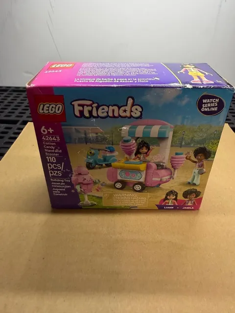 LEGO Friends Cotton Candy Stand and Scooter 42643 NEW