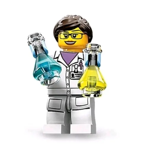 LEGO CMF Collectible Minifigures Series 11  Scientist Woman New  Retired 