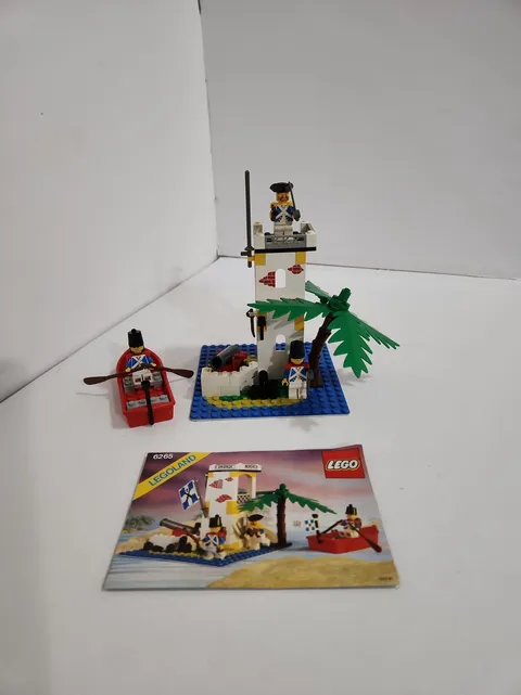 Vintage Lego Pirates 6265 Sabre Island 98% Complete w/ Instructions no box