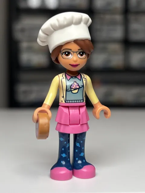 LEGO Friends Olivia Minifigure Mini Doll Frnd0295 41366 Olivia’s Cupcake Cafe