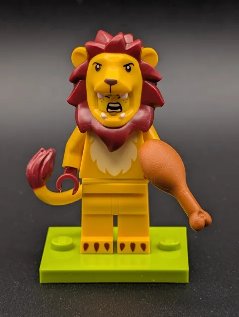 LEGO Minifigure 71051 Animal Series 28 Lion Suit CMF NIB