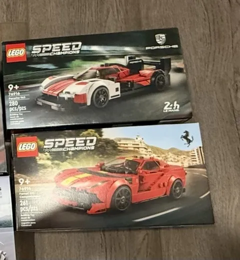 LEGO SPEED CHAMPIONS: Porsche 963 And Ferrari NEW