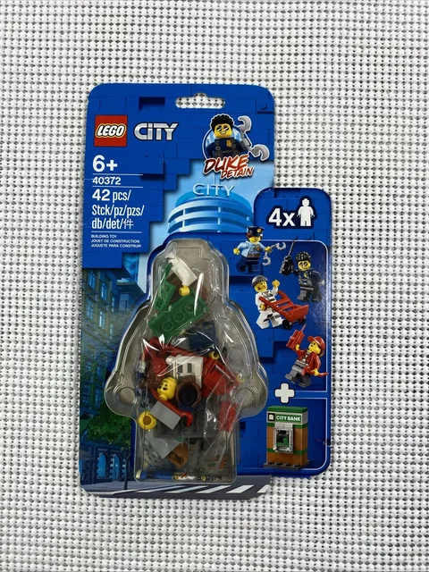 LEGO City Police Minifigure Accessory Set 40372 Duke Detain Brand New