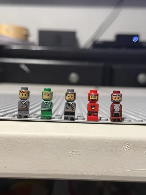 Lego Micro Figures Lot of 5 Harry Potter Hogwarts Game Replacement Pieces