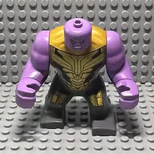 LEGO Marvel Thanos Bigfig Minifigure, Purple & Gold Plastic Figure