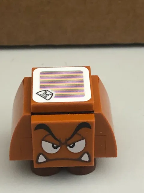 LEGO Super Mario: Goomba Minifigure From Toolbox Maker Set 71418 with Code