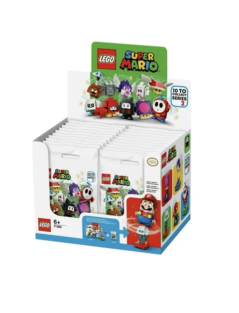 Lego Super Mario Character Packs Series 2 Sealed Box / Case of 20 71386