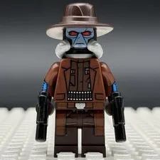 LEGO Star Wars Cad Bane - Black Head Minifigure w/ Blasters sw1490 Set 75437