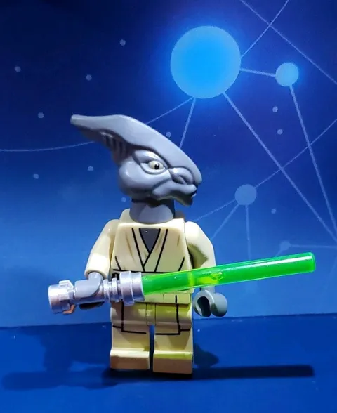 Lego Coleman Trebor Minifigure Lightsaber Star Wars Minifigure Sw0480 AT-TE