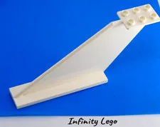 LEGO White 2x12x5 Passenger Airliner Plane Large Tail Space Suttle (87614 3367)