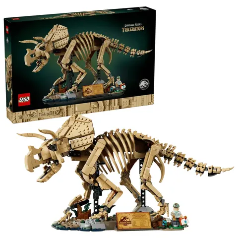 LEGO Jurassic World™ Szkiety dinozaurów: triceratops 77985 LEGO